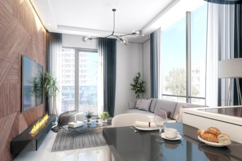 آپارتمان در در Perli Towers Alanya ، امارات متحده عربی 1 خوابه ، 55 متر مربع.  شماره 33228 - 6