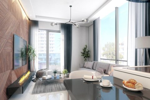 آپارتمان در در Perli Towers Alanya ، امارات متحده عربی 1 خوابه ، 55 متر مربع.  شماره 33234 - 4