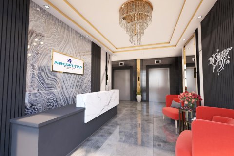 آپارتمان در  Avsallar ، امارات متحده عربی 1 خوابه ، 43 متر مربع.  شماره 33487 - 4