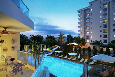 آپارتمان در در Perli Towers Alanya ، امارات متحده عربی 1 خوابه ، 61 متر مربع.  شماره 33232 - 7