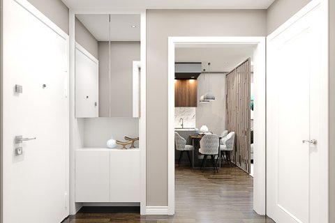آپارتمان در Demirtas،  Alanya ، امارات متحده عربی 1 خوابه ، 62 متر مربع.  شماره 33644 - 17