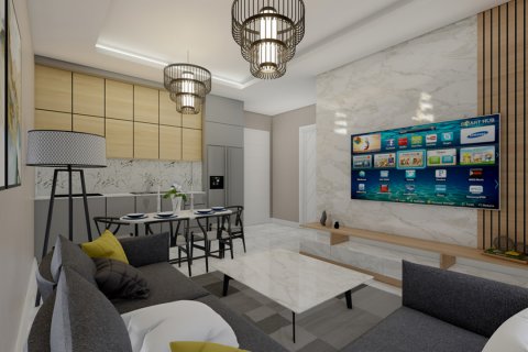 آپارتمان در  Mahmutlar ، امارات متحده عربی 1 خوابه ، 48 متر مربع.  شماره 34842 - 6