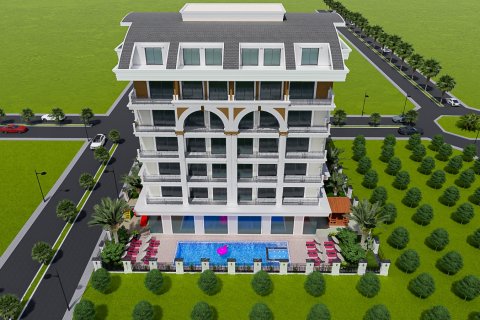 آپارتمان در  Mahmutlar ، امارات متحده عربی 1 خوابه ، 55 متر مربع.  شماره 34718 - 1