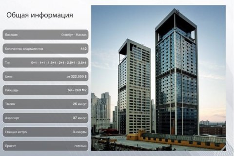 آپارتمان در  Istanbul ، امارات متحده عربی 69 متر مربع.  شماره 34155 - 4