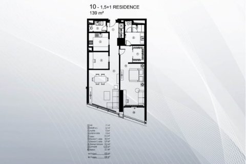 آپارتمان در  Istanbul ، امارات متحده عربی 69 متر مربع.  شماره 34155 - 17