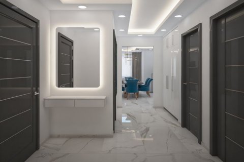 پنت هاس در در NOVITA DELUXE RESIDENCE Mahmutlar ، امارات متحده عربی 3 خوابه ، 202 متر مربع.  شماره 35587 - 1