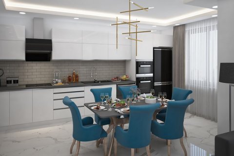 آپارتمان در در NOVITA DELUXE RESIDENCE Mahmutlar ، امارات متحده عربی 2 خوابه ، 92.9 متر مربع.  شماره 35643 - 5