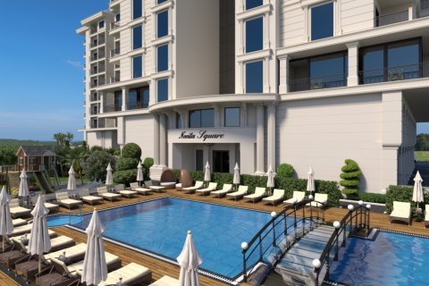 آپارتمان در در Novita Square Residence Alanya ، امارات متحده عربی 1 خوابه ، 55 متر مربع.  شماره 35923 - 9