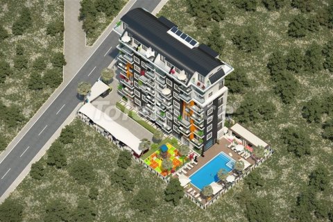 آپارتمان در  Alanya ، امارات متحده عربی 2 خوابه ، 1596 متر مربع.  شماره 33731 - 4