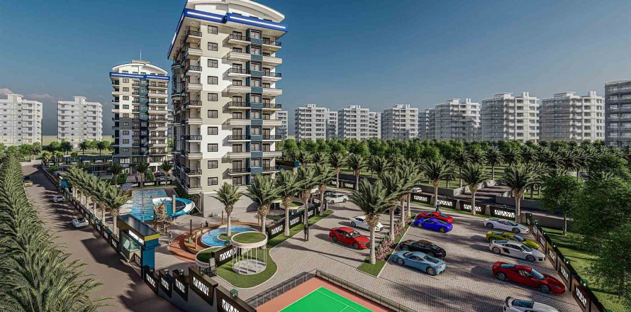 آپارتمان در در Diamond Loft Avsallar ، امارات متحده عربی 1 خوابه ، 92 متر مربع.  شماره 36322