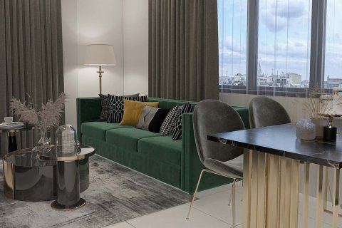 آپارتمان در در Luna Loft Alanya ، امارات متحده عربی 2 خوابه ، 73 متر مربع.  شماره 36304 - 1