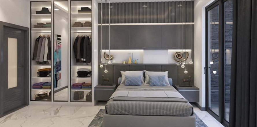 آپارتمان در Kargicak، در Richmond Residence Alanya ، امارات متحده عربی 3 خوابه ، 104.6 متر مربع.  شماره 35585
