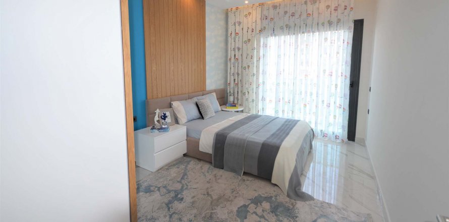 پنت هاس در در Konak Seaside Premium Alanya ، امارات متحده عربی 3 خوابه ، 185 متر مربع.  شماره 35745