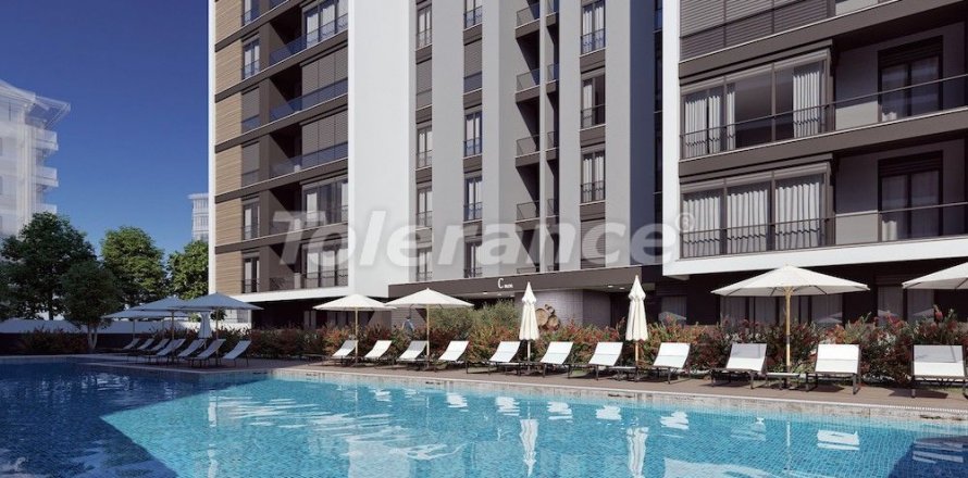 آپارتمان در  Antalya ، امارات متحده عربی 2 خوابه ، 70 متر مربع.  شماره 28910