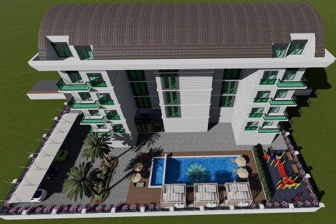 آپارتمان در در Celik Residence 2 Alanya ، امارات متحده عربی 2 خوابه ، 87 متر مربع.  شماره 36252 - 4