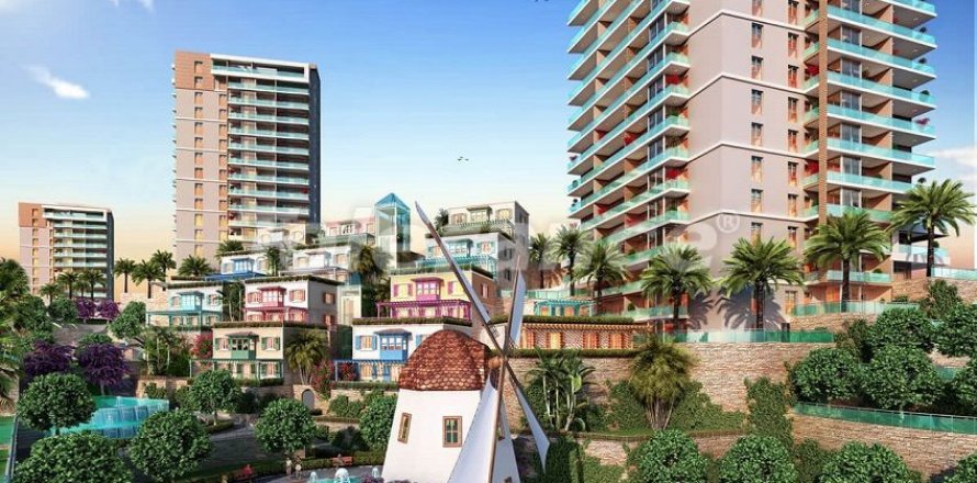 آپارتمان در  Izmir ، امارات متحده عربی 1 خوابه ، 52 متر مربع.  شماره 4582