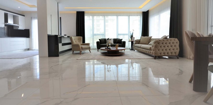 آپارتمان در در Konak Seaside Premium Alanya ، امارات متحده عربی 1 خوابه ، 70 متر مربع.  شماره 35763