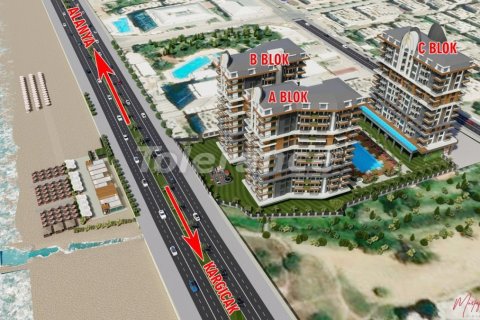 آپارتمان در  Mahmutlar ، امارات متحده عربی 1 خوابه ، 60 متر مربع.  شماره 27174 - 10