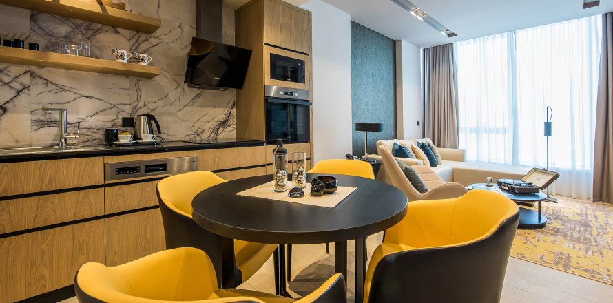 آپارتمان در در G ROTANA Istanbul ، امارات متحده عربی 2 خوابه ، 120 متر مربع.  شماره 36180