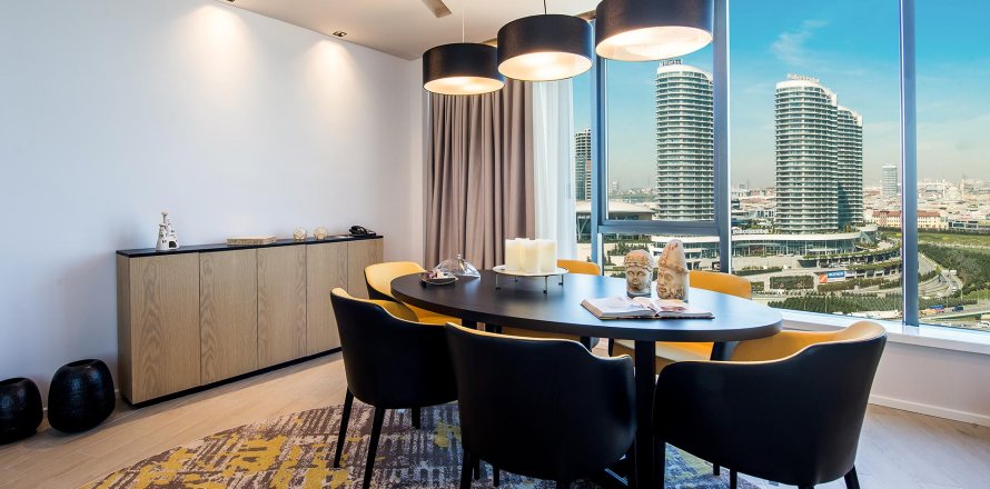 آپارتمان در در G ROTANA Istanbul ، امارات متحده عربی 1 خوابه ، 117 متر مربع.  شماره 36189