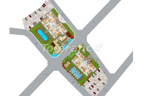 آپارتمان در  Mahmutlar ، امارات متحده عربی 5 خوابه  شماره 3224 - 5