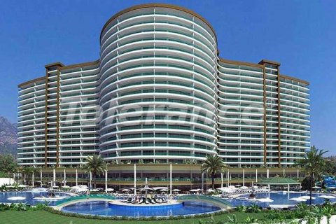 آپارتمان در  Alanya ، امارات متحده عربی 2 خوابه ، 62 متر مربع.  شماره 3720 - 1