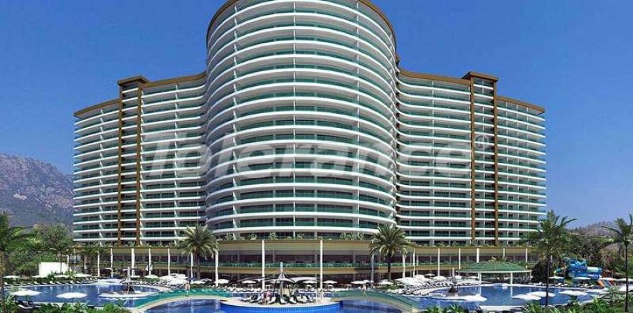 آپارتمان در  Alanya ، امارات متحده عربی 2 خوابه ، 62 متر مربع.  شماره 3720