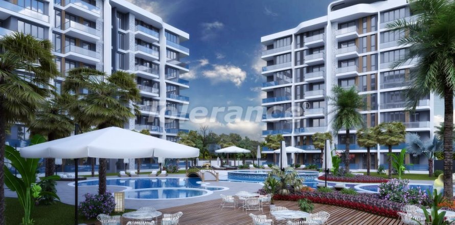 آپارتمان در  Antalya ، امارات متحده عربی 2 خوابه ، 75 متر مربع.  شماره 30572