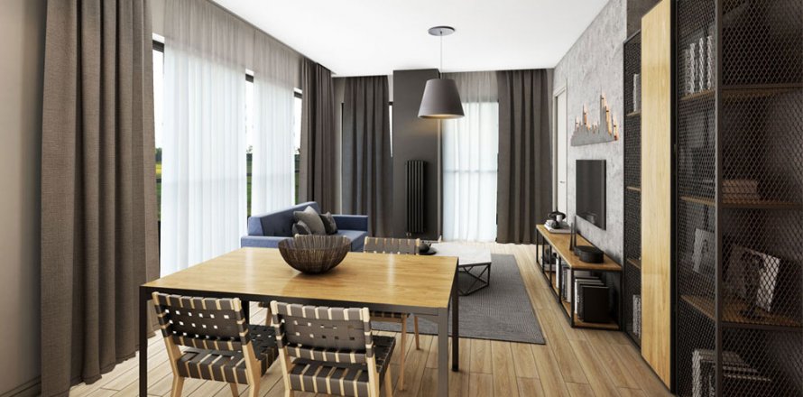 آپارتمان در Kâğıthane، در The Superior Suites Istanbul ، امارات متحده عربی 1 خوابه ، 68.4 متر مربع.  شماره 35383