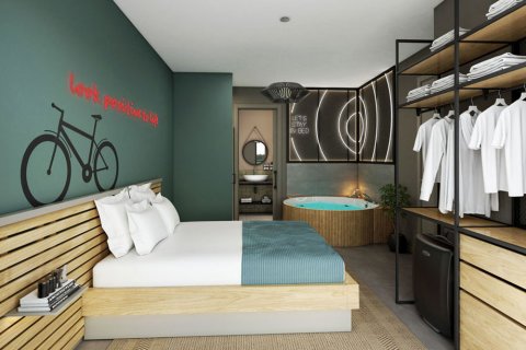 آپارتمان در Kâğıthane، در The Superior Suites Istanbul ، امارات متحده عربی 1 خوابه ، 87.3 متر مربع.  شماره 35384 - 1