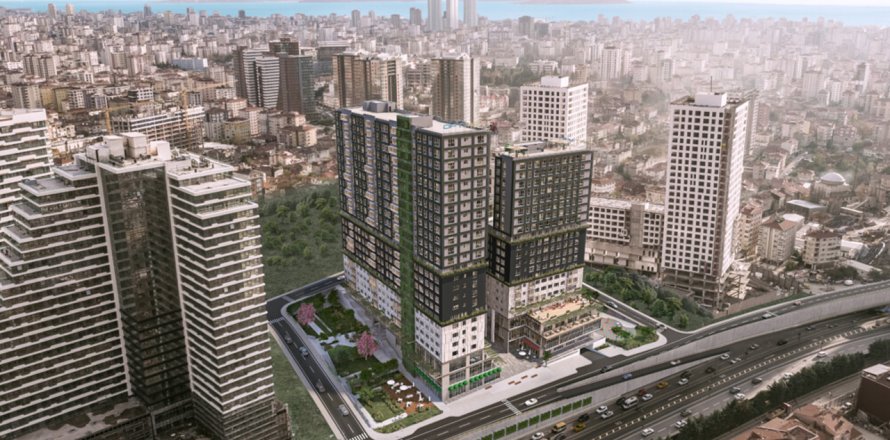 مجتمع مسکونی در  Istanbul ، امارات متحده عربی 113 متر مربع.  شماره 38783
