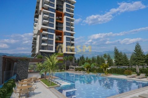 آپارتمان در  Alanya ، امارات متحده عربی 1 خوابه ، 56 متر مربع.  شماره 38366 - 25