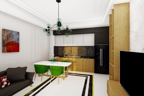 آپارتمان در در White Life - III Alanya ، امارات متحده عربی 2 خوابه ، 65 متر مربع.  شماره 36993 - 2