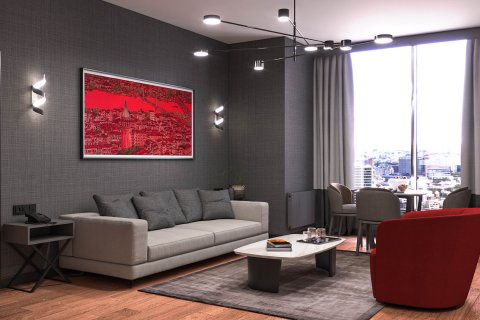 آپارتمان در در Sheraton Residence Istanbul ، امارات متحده عربی 1 خوابه ، 100 متر مربع.  شماره 37900 - 1