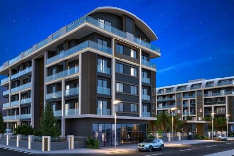 آپارتمان در Kargicak،  Alanya ، امارات متحده عربی 2 خوابه ، 71 متر مربع.  شماره 28432 - 1