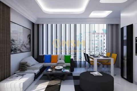 آپارتمان در  Alanya ، امارات متحده عربی 1 خوابه ، 58 متر مربع.  شماره 38273 - 3