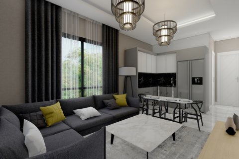 آپارتمان در  Mahmutlar ، امارات متحده عربی 1 خوابه ، 48 متر مربع.  شماره 39637 - 9