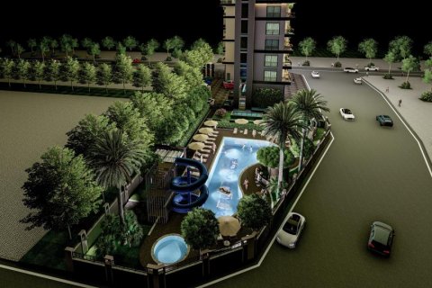 آپارتمان در  Mahmutlar ، امارات متحده عربی 1 خوابه ، 42 متر مربع.  شماره 39574 - 5