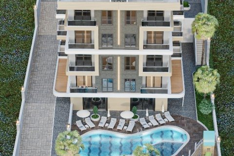 آپارتمان در  Kestel ، امارات متحده عربی 1 خوابه ، 44 متر مربع.  شماره 39165 - 10