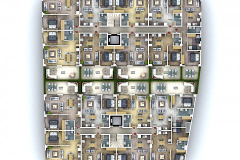 آپارتمان در  Fethiye ، امارات متحده عربی 2 خوابه ، 65 متر مربع.  شماره 40219 - 12