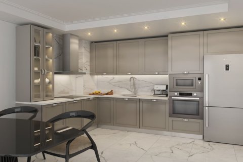 آپارتمان در Küçükçekmece، در Sinpas Boulevard Sefakoy Istanbul ، امارات متحده عربی 3 خوابه ، 138.01 متر مربع.  شماره 39732 - 2