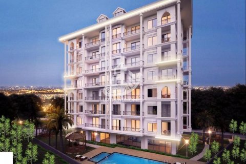 آپارتمان در  Avsallar ، امارات متحده عربی 1 خوابه ، 57 متر مربع.  شماره 39597 - 3