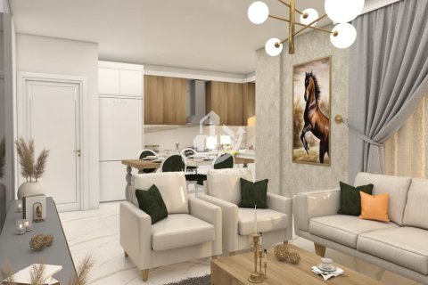 آپارتمان در Kargicak،  Alanya ، امارات متحده عربی 1 خوابه ، 61 متر مربع.  شماره 34871 - 12