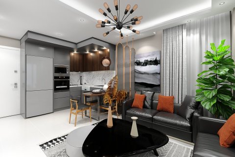 آپارتمان در  Avsallar ، امارات متحده عربی 1 خوابه ، 46 متر مربع.  شماره 39582 - 19