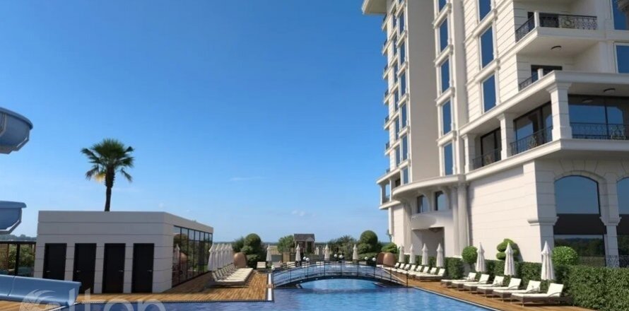آپارتمان در  Mahmutlar ، امارات متحده عربی 53 متر مربع.  شماره 40228