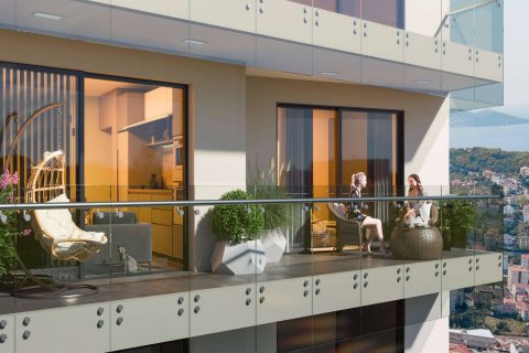 آپارتمان در در Almis La Mer Dragos Istanbul ، امارات متحده عربی 1 خوابه ، 83.39 متر مربع.  شماره 39748 - 2