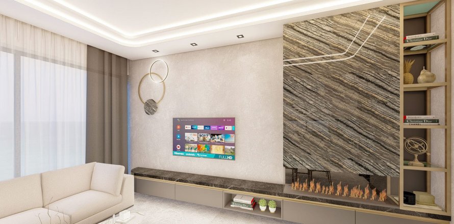 پنت هاس در در Panorama Prime Kestel ، امارات متحده عربی 3 خوابه ، 160 متر مربع.  شماره 42288