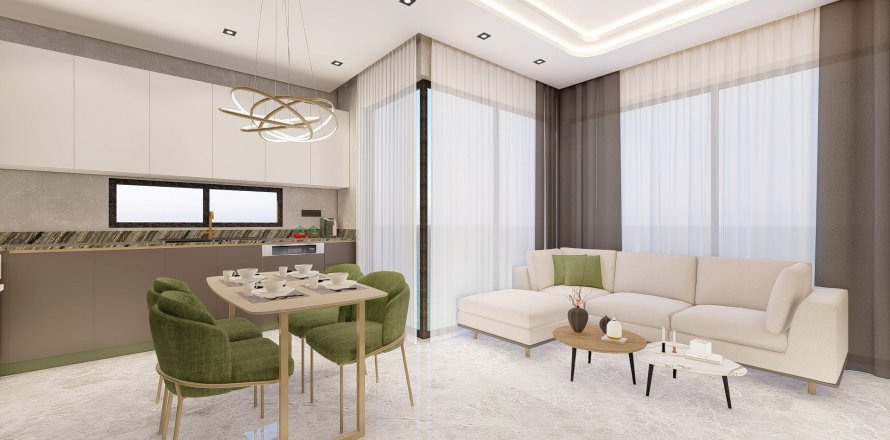 آپارتمان در در Panorama Prime Kestel ، امارات متحده عربی 4 خوابه ، 170 متر مربع.  شماره 42282