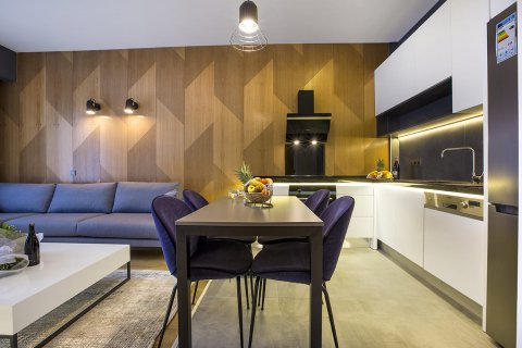 پنت هاس در در C-Lounge Cleopatra Residence Alanya ، امارات متحده عربی 2 خوابه ، 105 متر مربع.  شماره 42587 - 12
