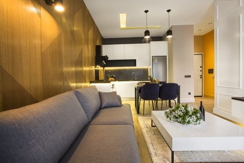 پنت هاس در در C-Lounge Cleopatra Residence Alanya ، امارات متحده عربی 2 خوابه ، 105 متر مربع.  شماره 42587 - 11